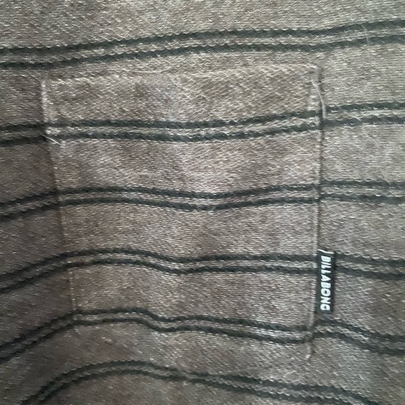 Billabong Mens Long Sleeve Stripped Hooded Sweater Sz. Medium - Picture 4 of 4